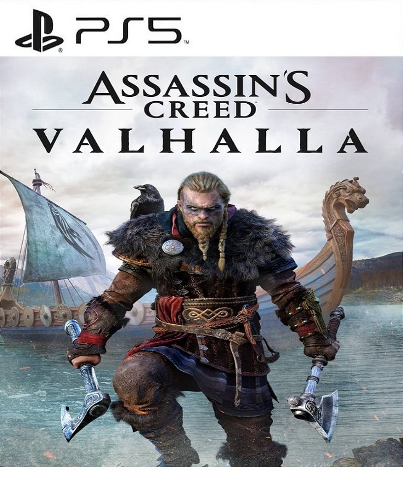 Assassins Creed Valhalla PS5 Mídia Digital