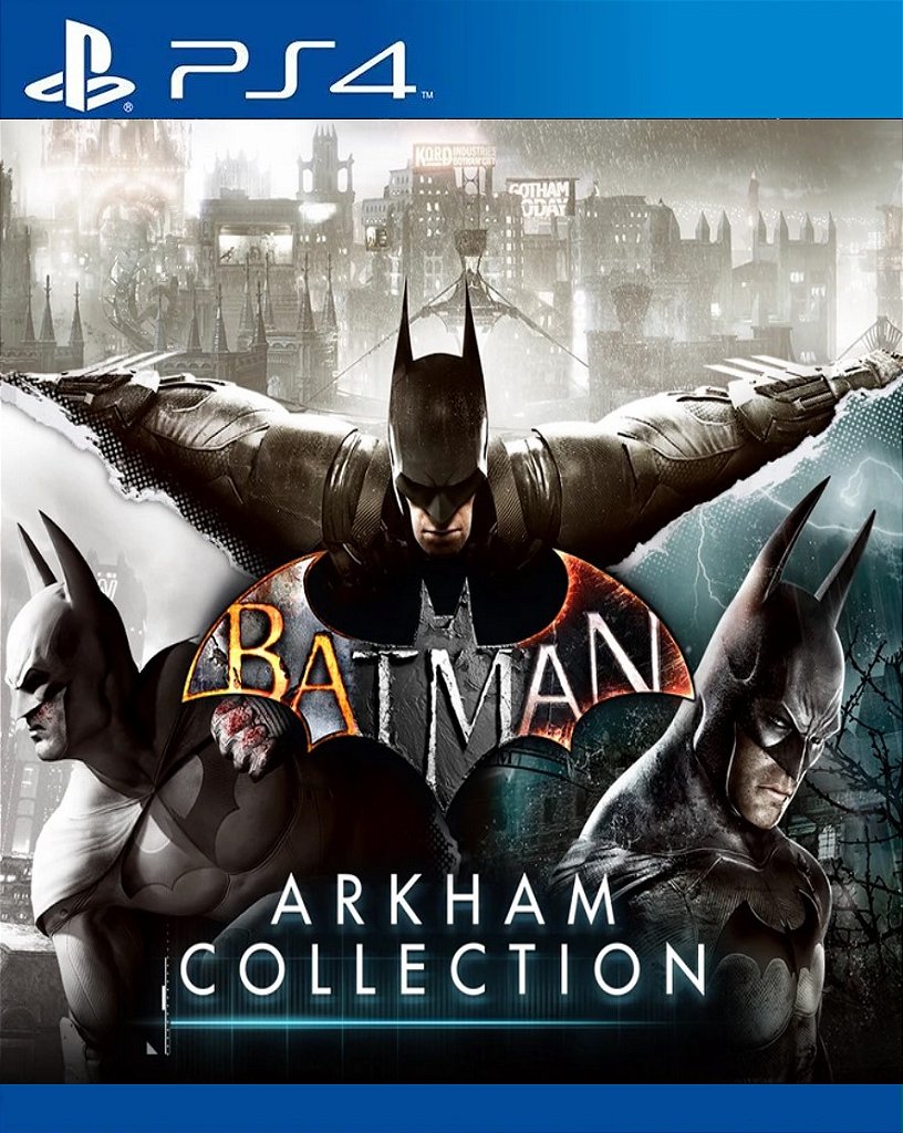 Batman: Arkham Collection PS4 Mídia Digital