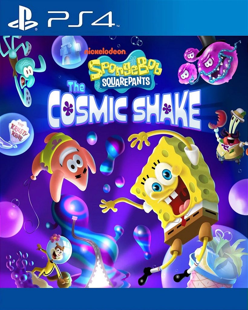 Bob Esponja: The Cosmic Shake PS4 Mídia Digital