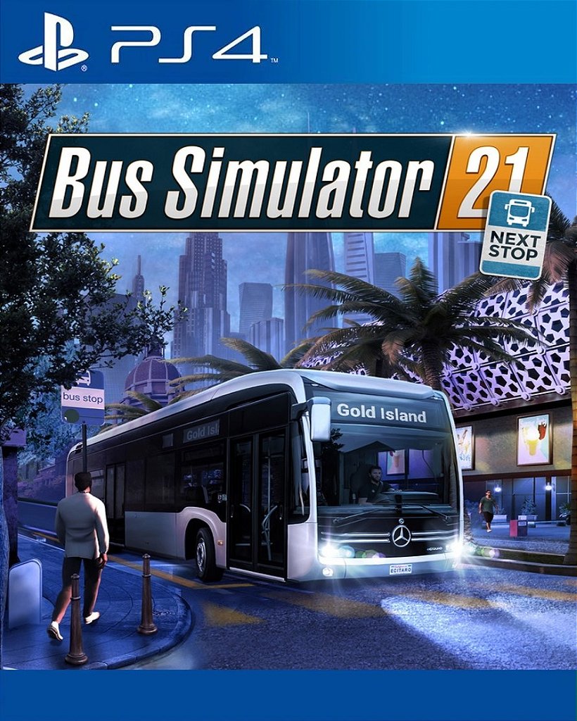 Bus Simulator 21 Next Stop PS4 Mídia Digital