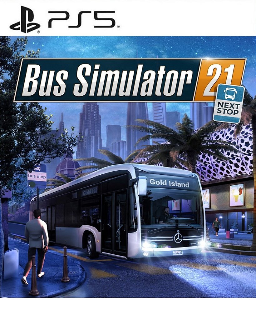 Bus Simulator 21 Next Stop PS5 Mídia Digital