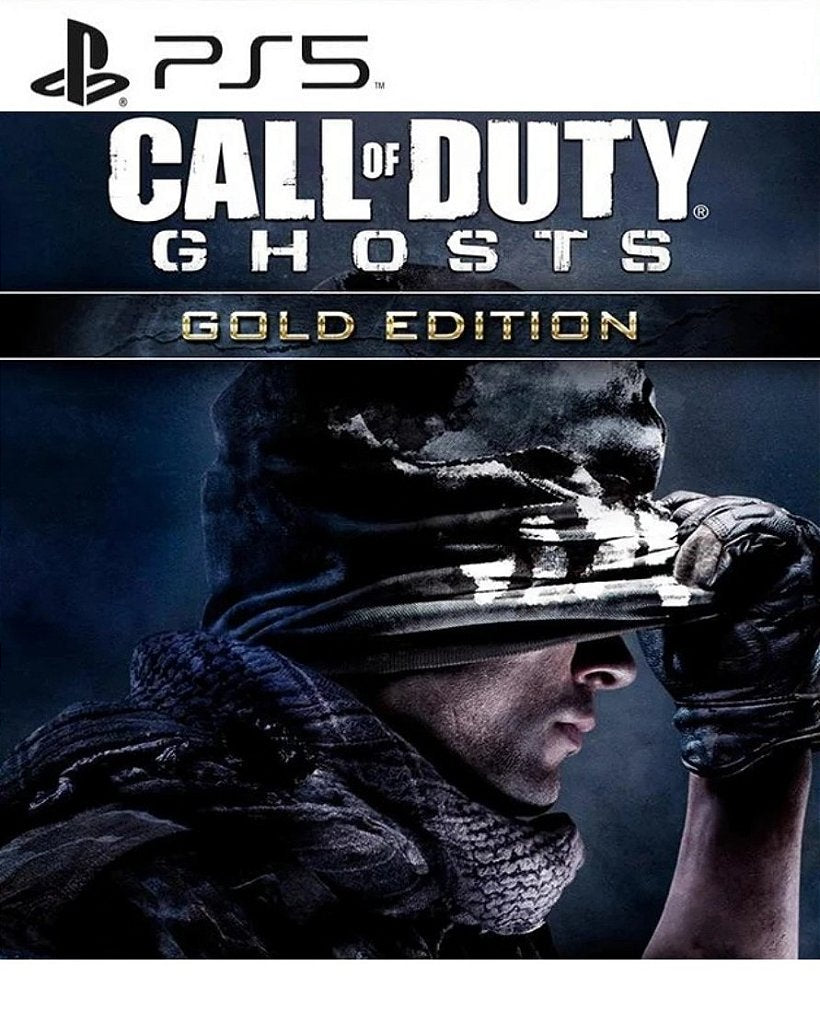 Call of Duty: Ghosts Edição Ouro PS5 Mídia Digital