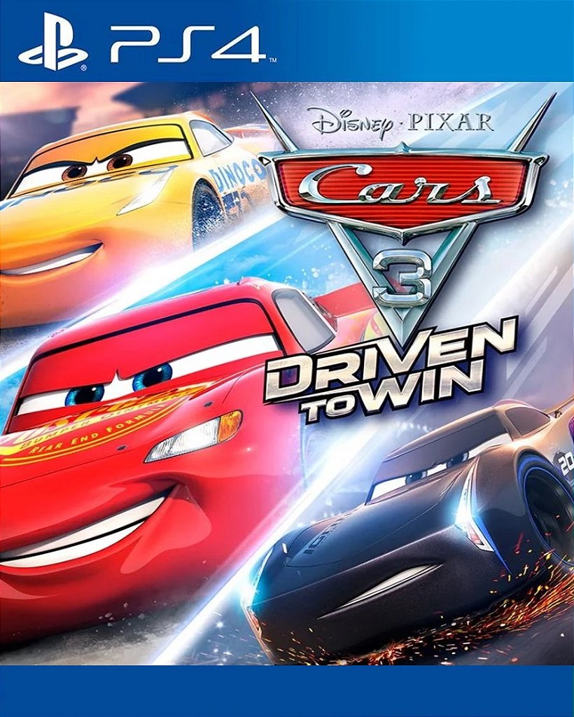 Carros 3: Correndo para Vencer PS4 Mídia Digital