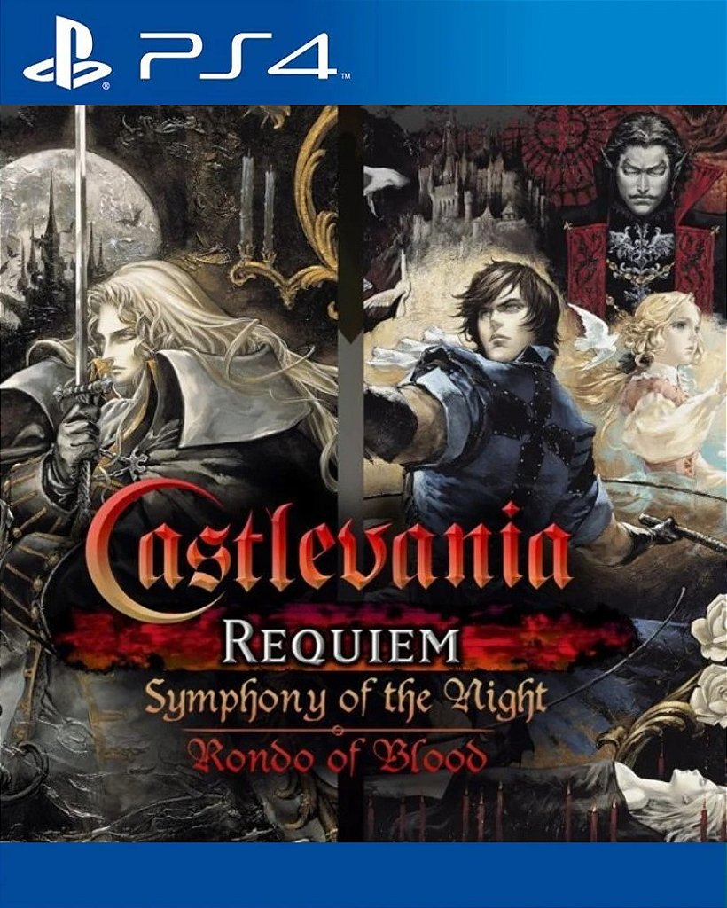 Castlevania Requiem: Symphony of the Night & Rondo of Blood PS4 Mídia Digital