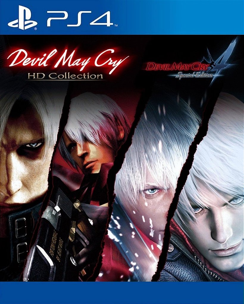 Devil May Cry HD Collection & 4SE Bundle PS4 Mídia Digital
