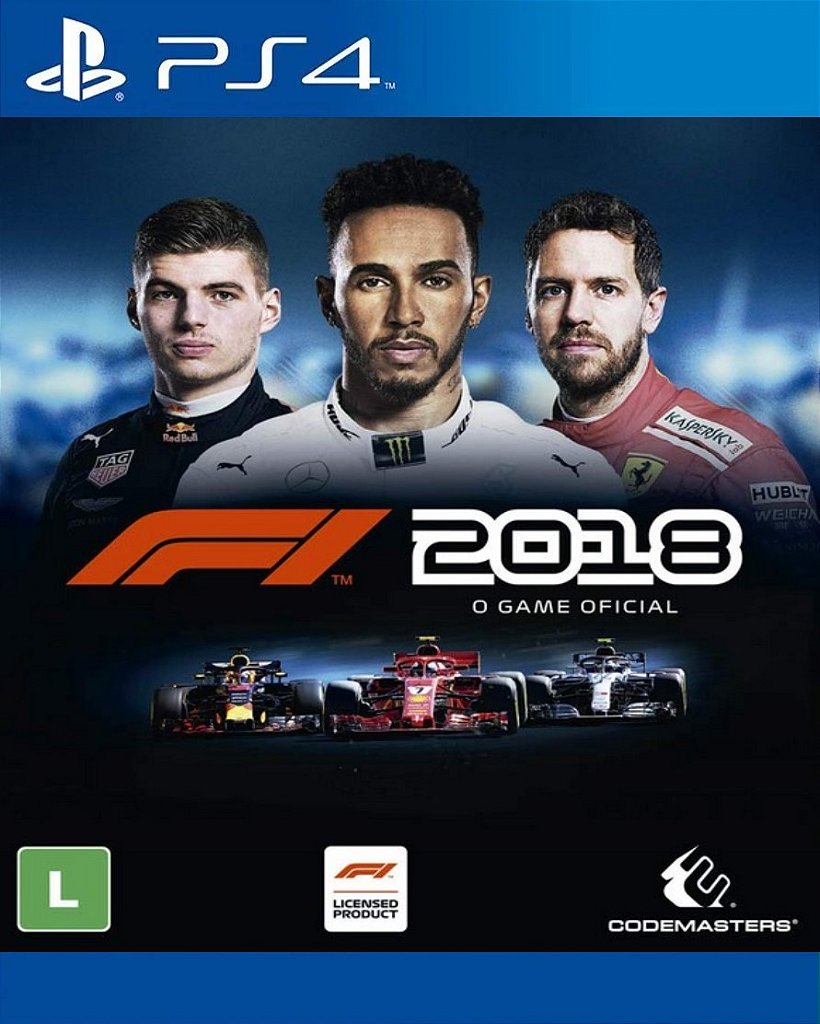 Formula 1 F1 2018 PS4 Mídia Digital