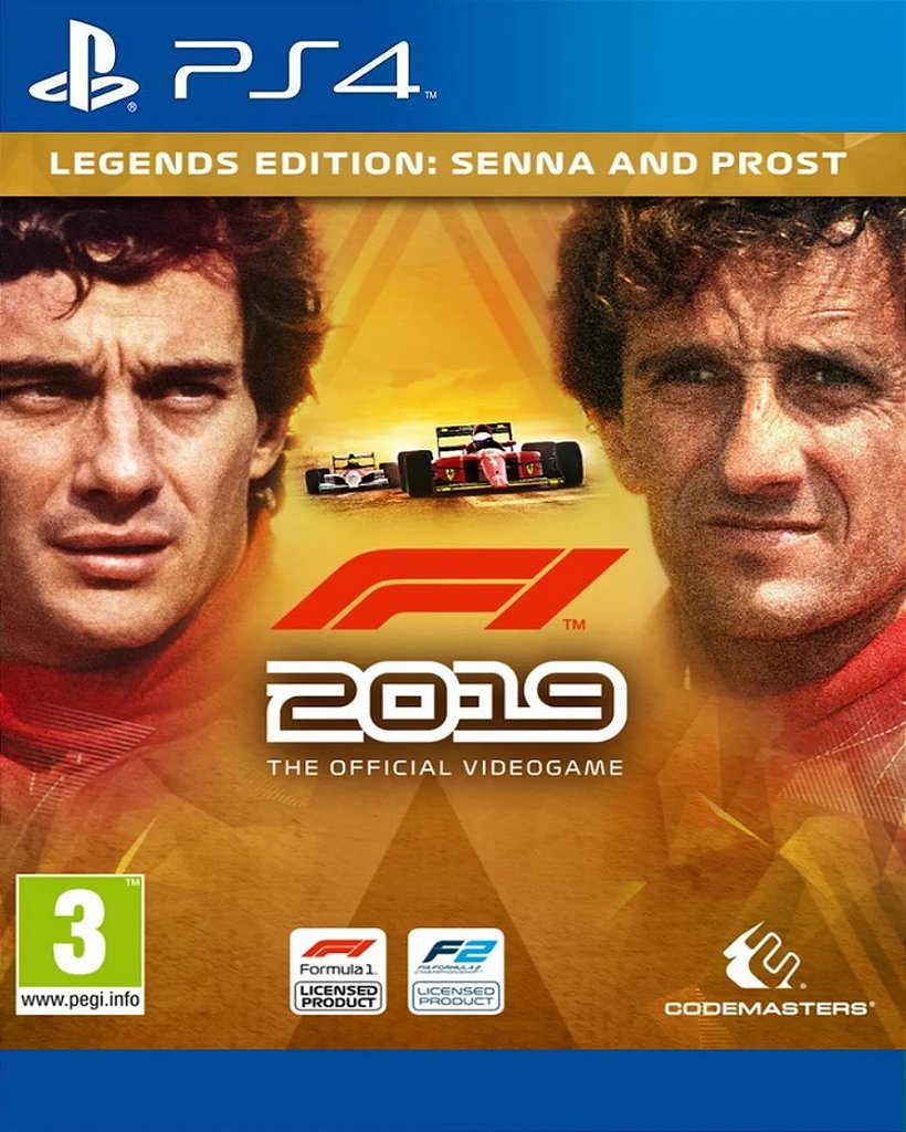 Formula 1 F1 2019 Legends Edition PS4 Mídia Digital