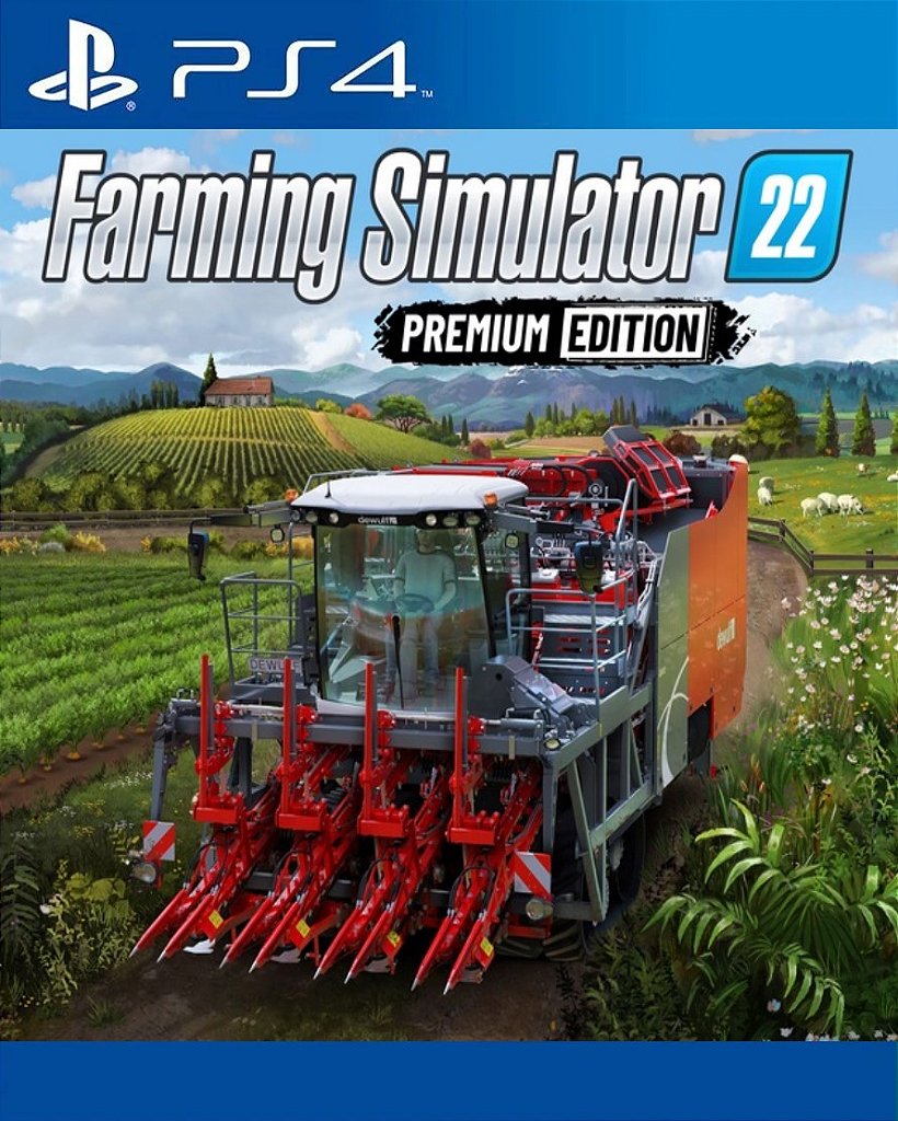 Farming Simulator 22 Premiun Edition PS4 Mídia Digital
