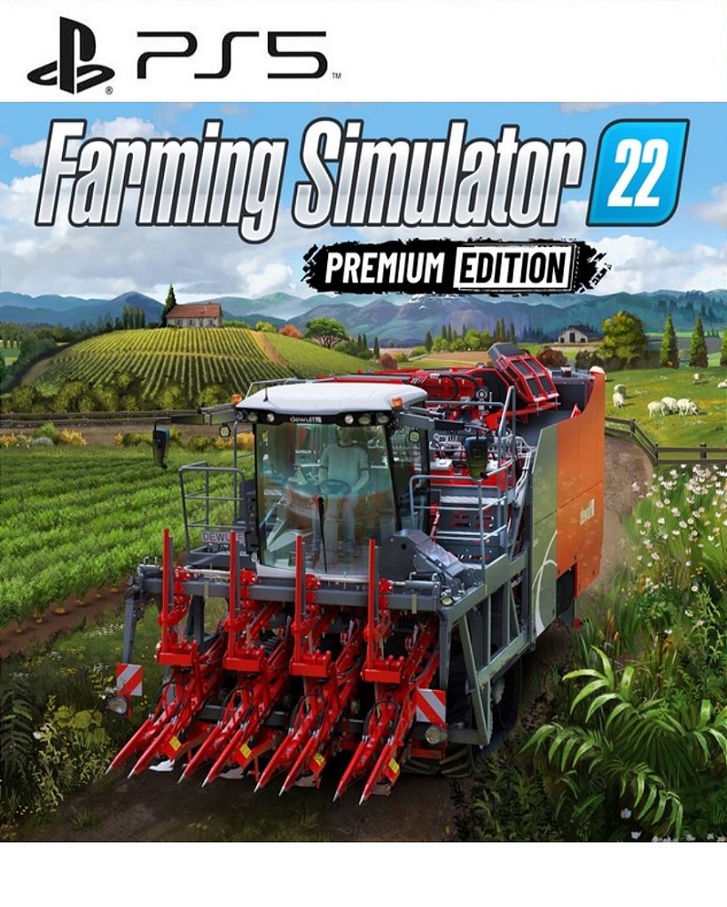 Farming Simulator 22 Premiun Edition PS5 Mídia Digital
