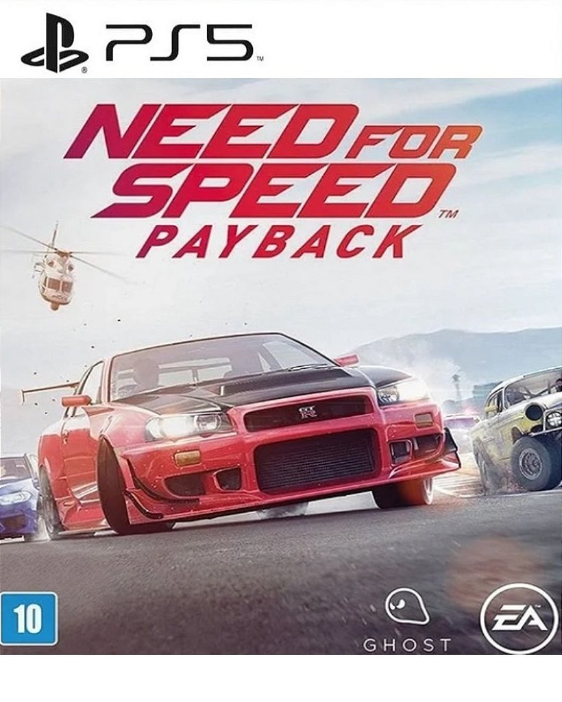 Need for Speed Payback PS5 Mídia Digital