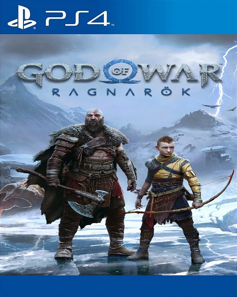God of War Ragnarok PS4 Mídia Digital