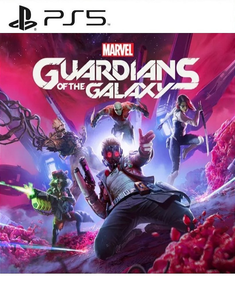 Guardiões da Galáxia da Marvel PS5 Mídia Digital