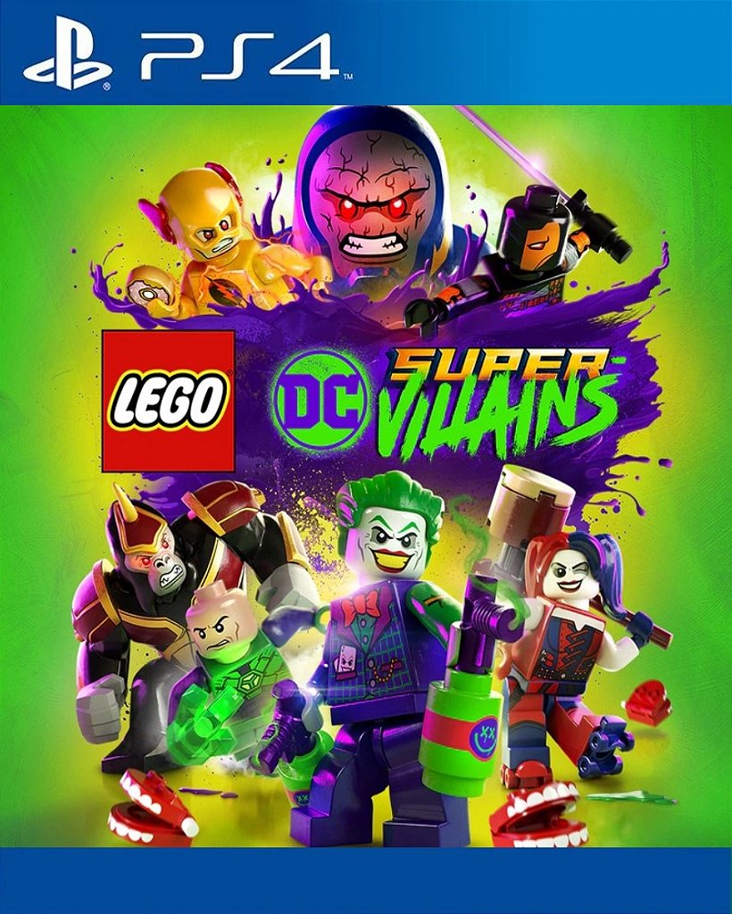 LEGO DC Super-Vilões PS4 Mídia Digital