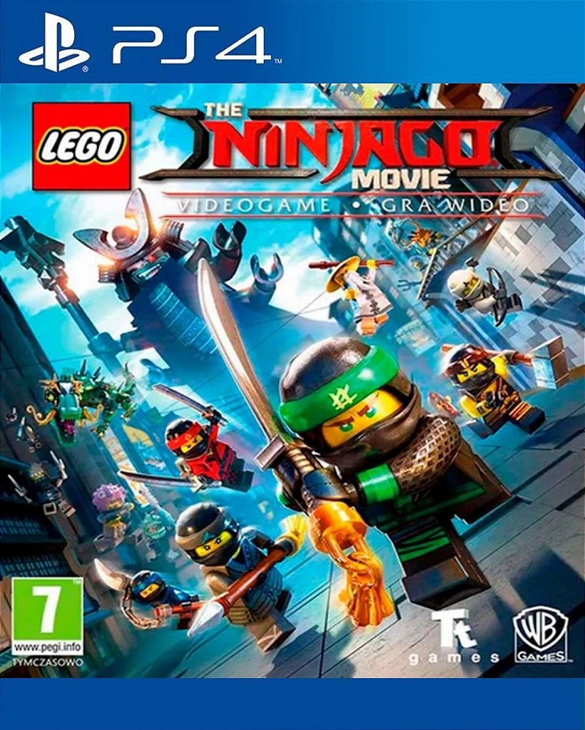 Lego Ninjago o Filme: Video Game PS4 Mídia Digital