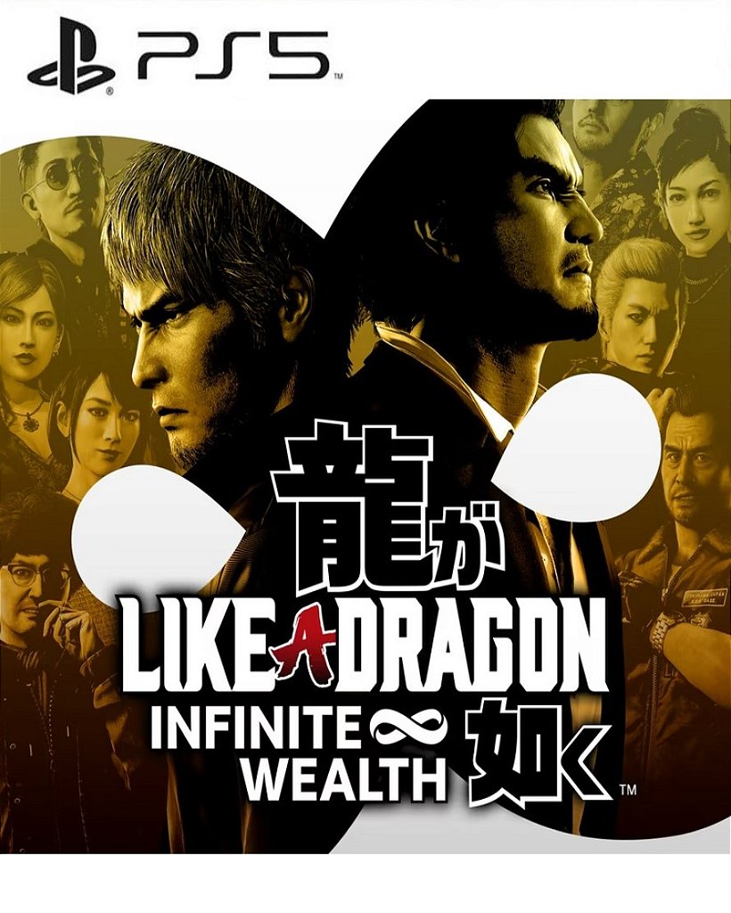 Like a Dragon Infinite Wealth PS5 Mídia Digital