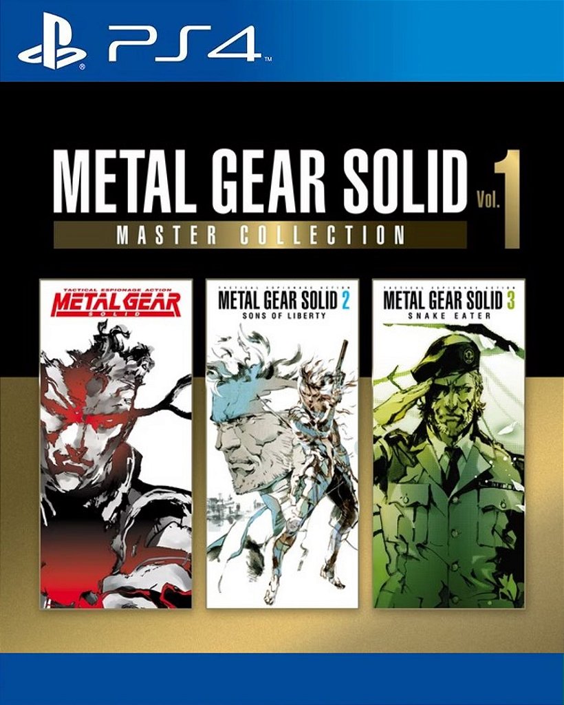 Metal Gear Solid: Master Collection Vol.1 PS4 Mídia Digital