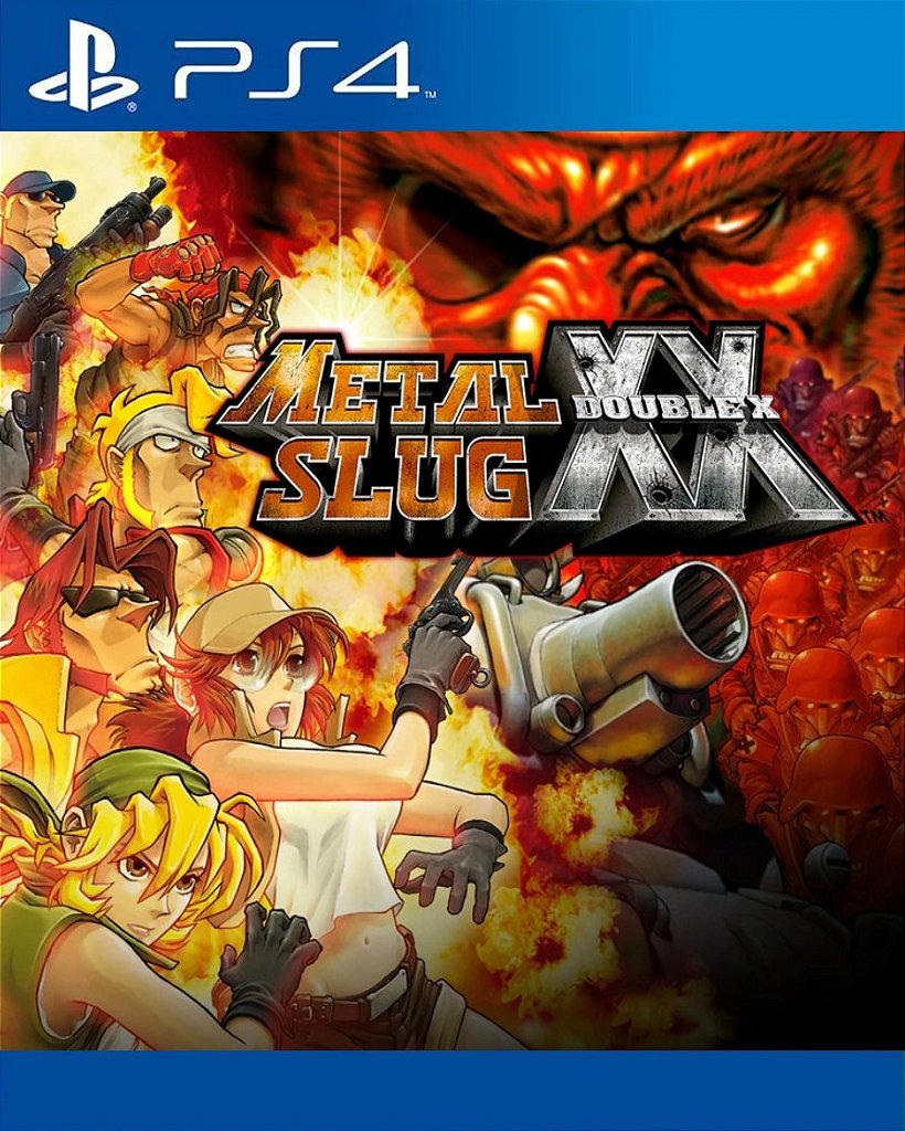Metal Slug Double XX PS4 Mídia Digital