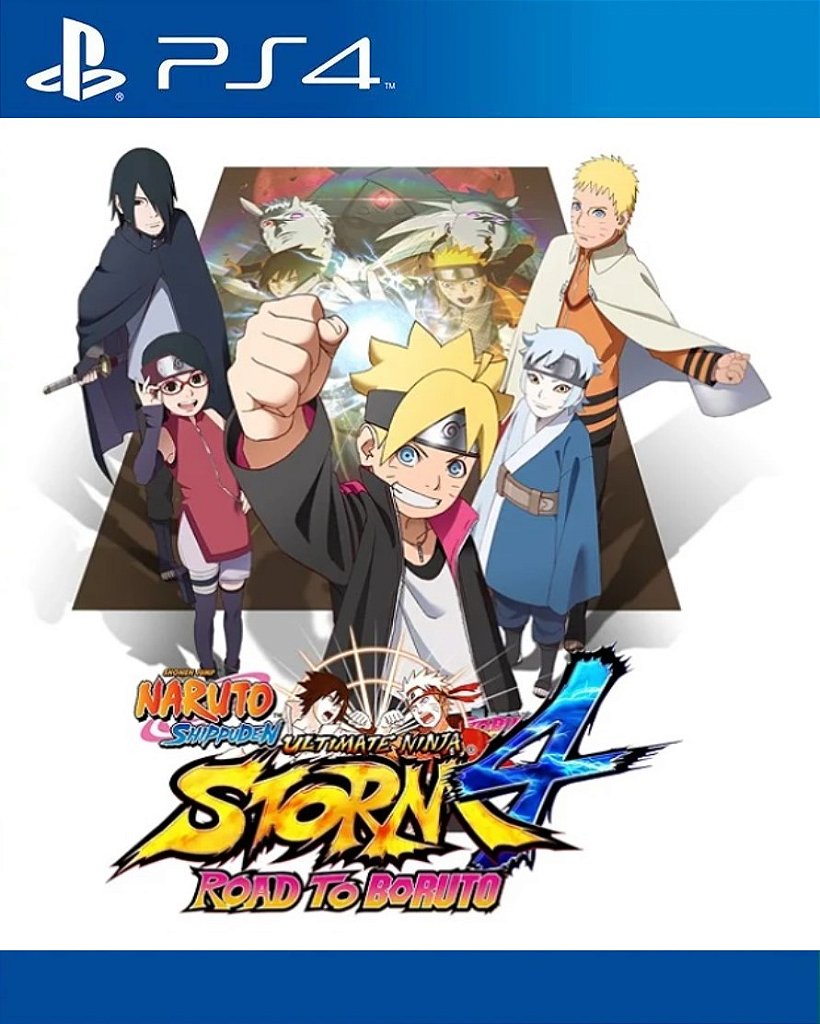 Naruto Shippuden: Ultimate Ninja Storm 4 Road To Boruto PS4 Mídia Digital