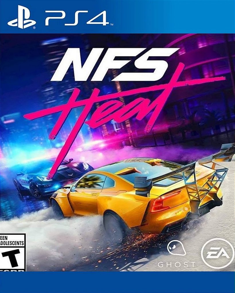 Need for Speed Heat PS4 Mídia Digital