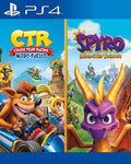Pacote de Jogos Crash Team Racing Nitro-Fueled + Spyro Trilogy PS4 Mídia Digital