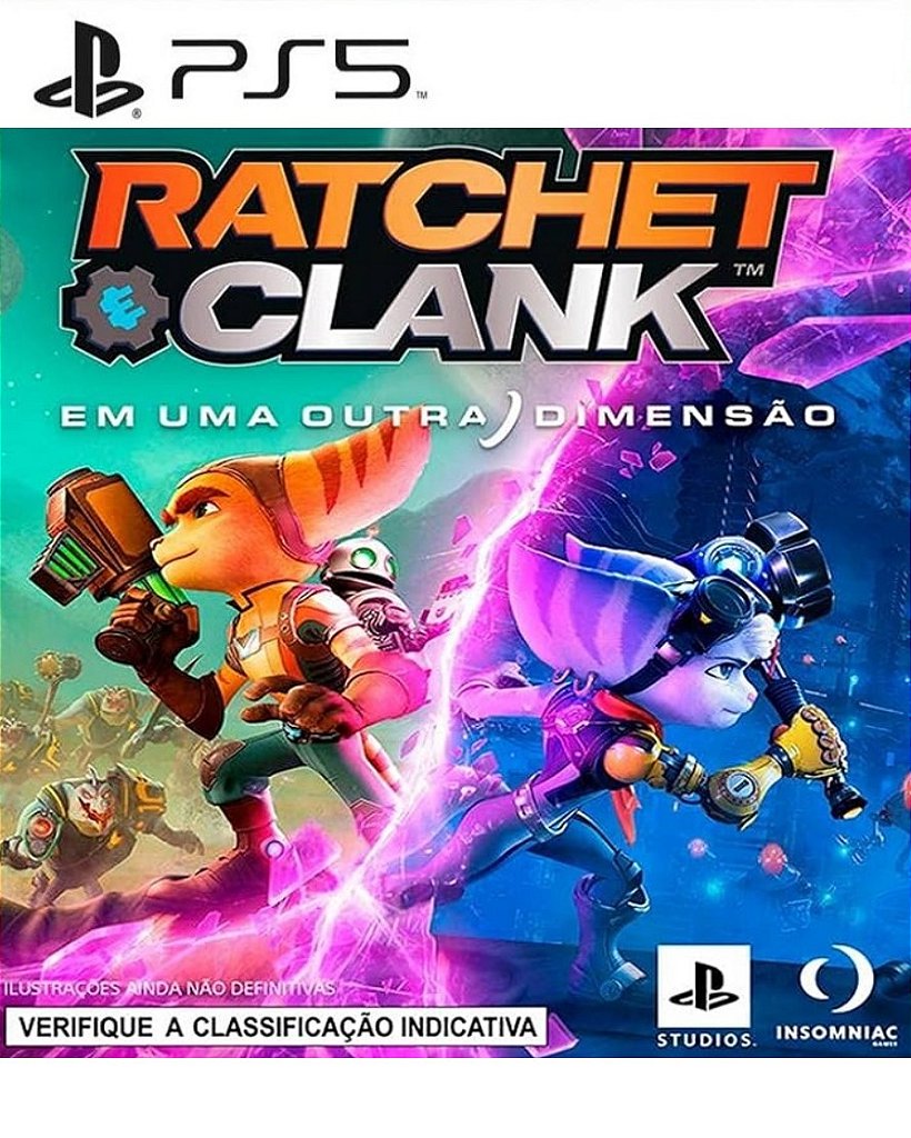 Ratchet e Clank Em Uma Outra Dimensão PS5 Mídia Digital