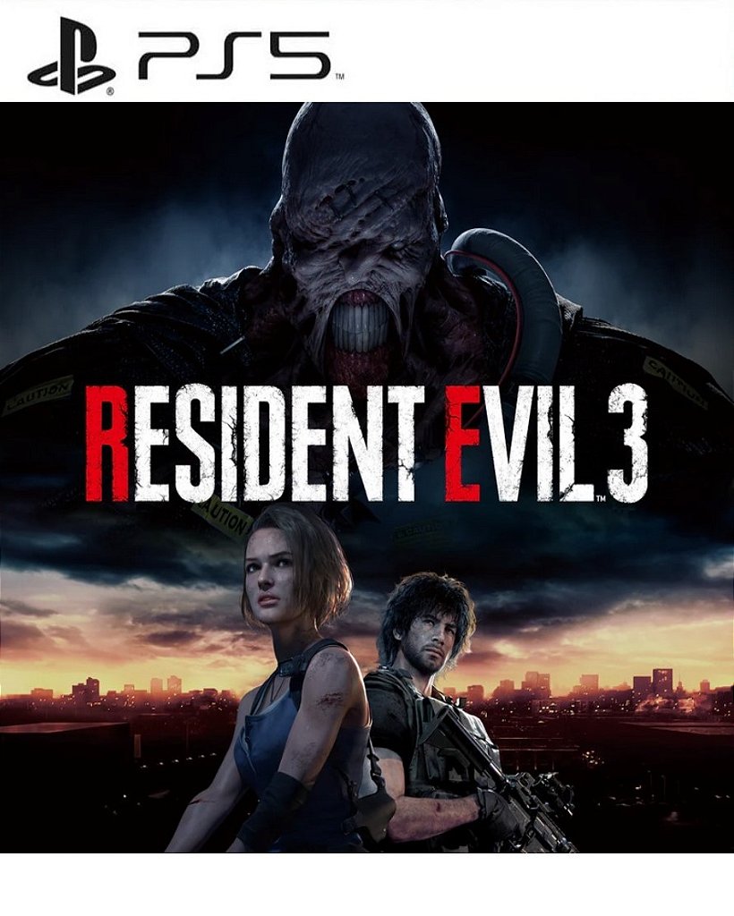Resident Evil 3 Remake PS5 Mídia Digital