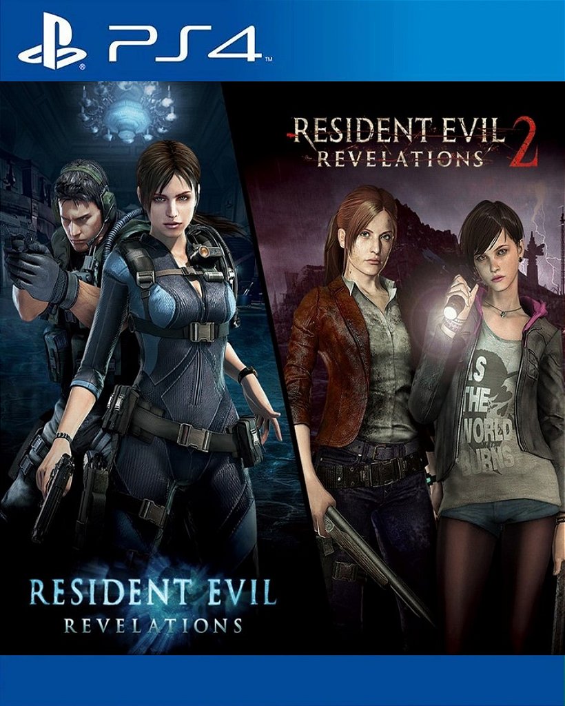 Resident Evil Revelations 1 & 2 Bundle PS4 Mídia Digital