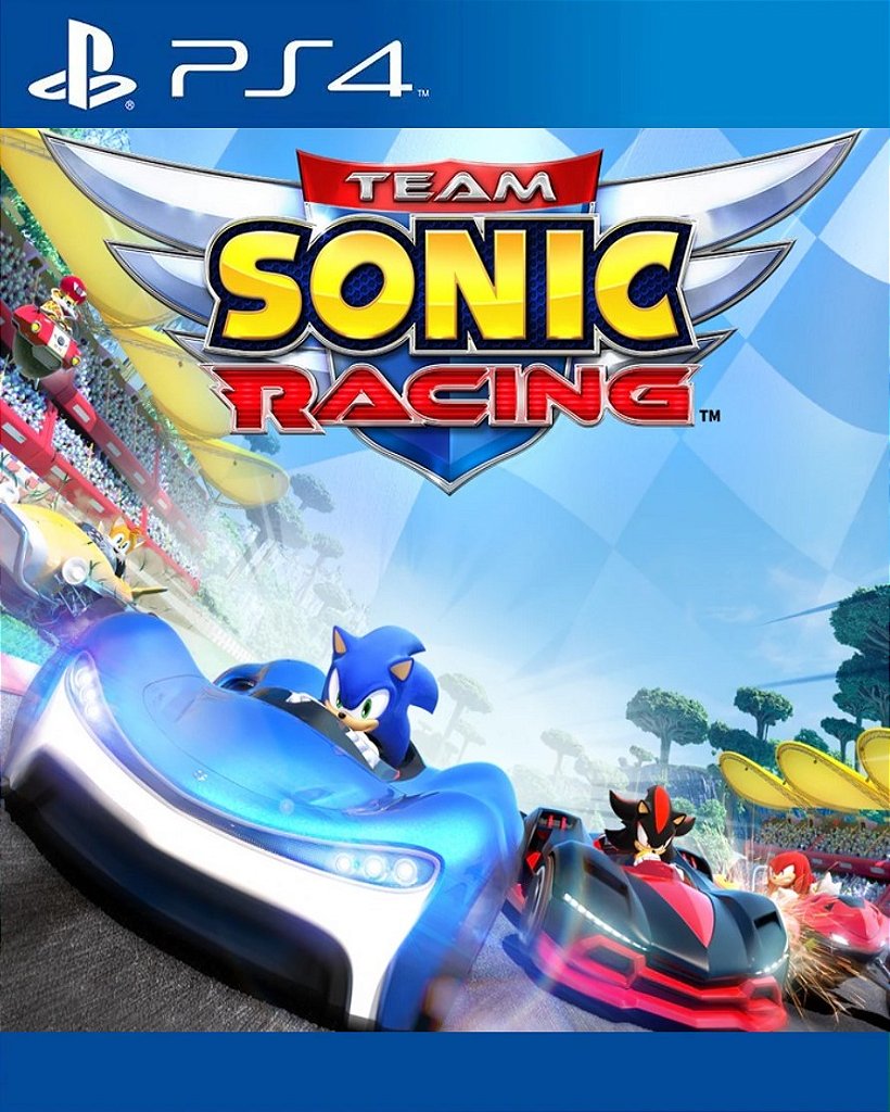 Team Sonic Racing PS4 Mídia Digital