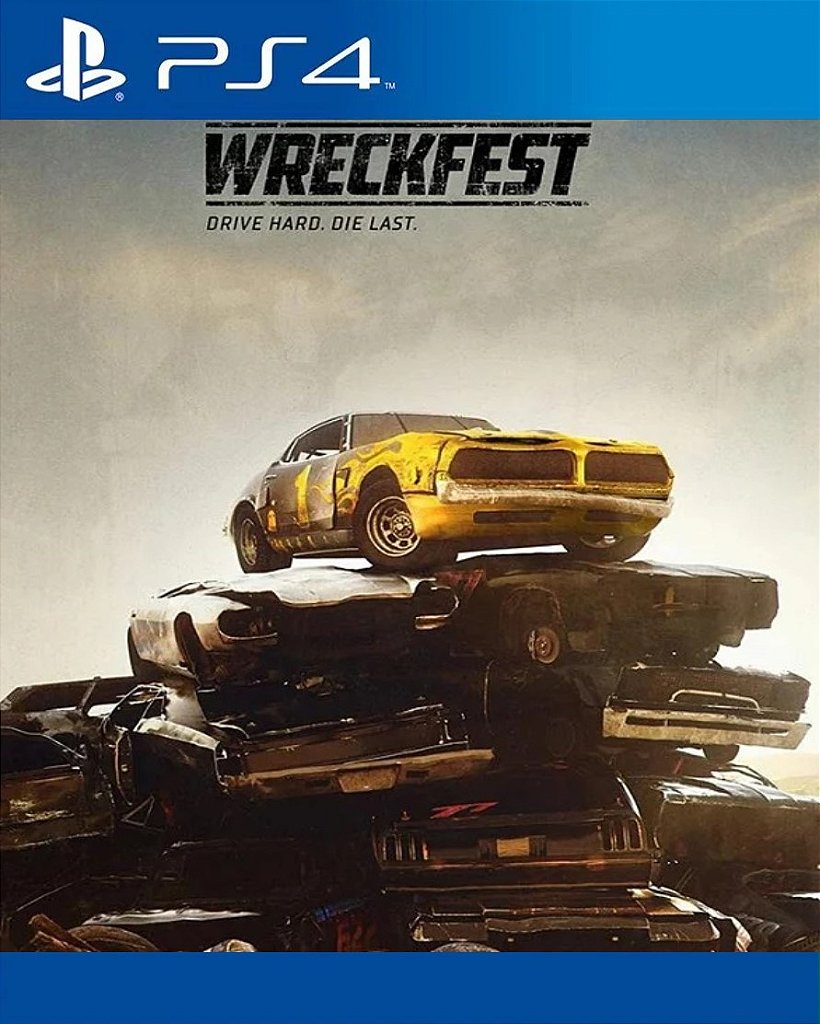 Wreckfest PS4 Mídia Digital